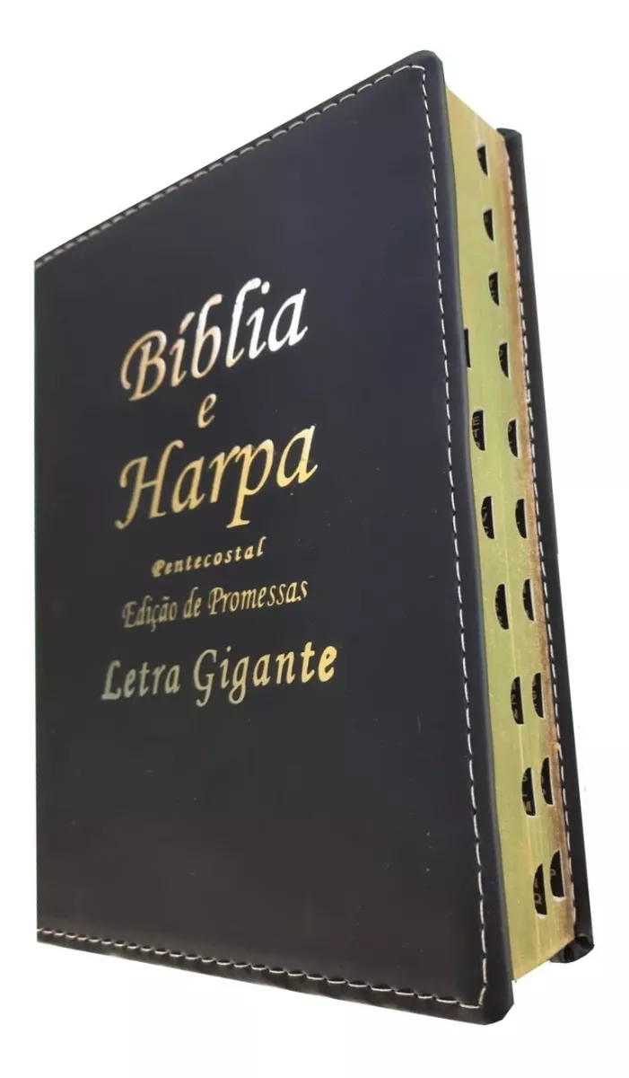 Bíblia Sagrada Letra Gigante Capa Luxo E Índice  Almeida 