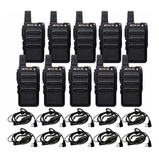 Walkie-talkies Retevis 10 Piezas 1.5 Km Máx 1300 Mah