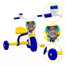 Motoquinha Triciclo Infantil Crianças Com Buzina Velotrol Nf