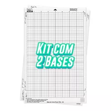 2 Bases De Corte 30x20 (a4) C/cola Para Plotters De Recorte