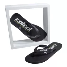 Chinelo Colcci Logo Masculino Preto