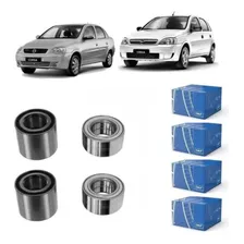 Kit Rolamento Roda Dianteira Traseira Corsa 02/12 Skf