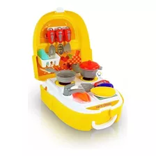 Cocina Maleta Chef 2 En 1 Niños Didáctico Cocinero 7f705 Color Multicolor