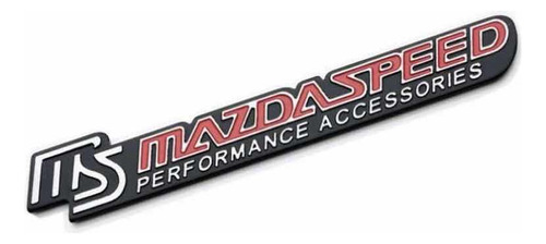 Emblema Mazda Speed Trasero Foto 3