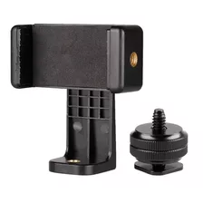 Bracket Celular Camara Dslr Incluye Zapata Sujetador Tripie 