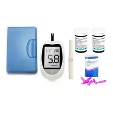 Pack Glucometro Medidor De Glucosa+50 Tiras+50 Lancetas