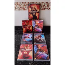 Coleção Box Dvd Flash 1º, 2º, 3º E 4º Temporadas Original!