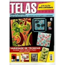 Revista Pintura Em Telas Coleção Arte & Artesanato