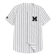 Camisa Baseball Premium Branca Tamanho P
