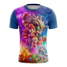 Playera Sublimada Mario Bros Tallas Extras