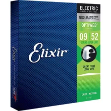 Elixir Electric Guitar Strings (19007), Plata