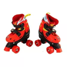 Patines Cars Niño Roller 4 Llantas Ajustable Disney