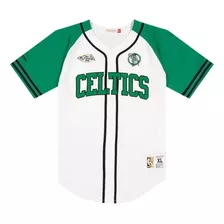 Jersey Mitchell & Ness Hombre Celtics Day Button Nba