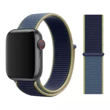 Correa Para Apple Watch Nylon Velcro 38 / 40 / 42 / 44 Mm 