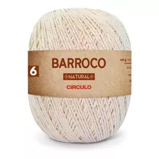 Barbante Barroco Natural 400g Círculo N6