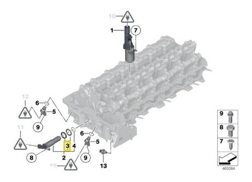 Juntas Valvula Solenoide Bmw 125i 325i X5 X6 Z4 M2 528i \u0026 Foto 3