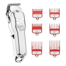 Corta Pelo Profesional Inalambrica Bway Steel Clip Barbero