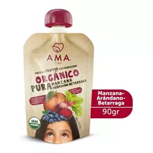 Compota - Puré De Manzana Arándano Betarraga Orgánico 90g