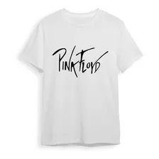 Playera Pink Floyd Banda Rock Waters Album Logo Letra Negro