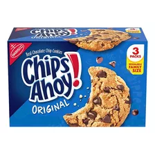 Galletas Chips Ahoy Tamañofamiliar 3 Paquetes 516g Importado