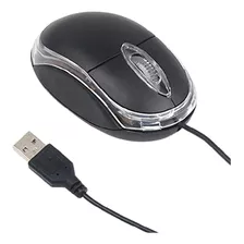 Mini Mouse Óptico Cableado Usb Uegro Clásico 