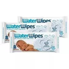 Toallas Húmedas Waterwipes 3 Paquetes X60 Un