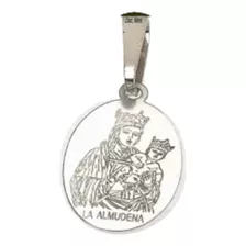 Medalla Virgen La Almudena, Plata Ley .950