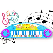 Organo Piano Musical Infantil Con Sonido Luces Didactico