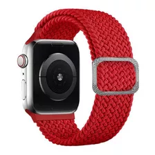 Correa Para Applewatch Nylon 38/40mm Roja