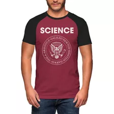Camisetas Raglan Ciência Galileu Newton Einstein Darwin 
