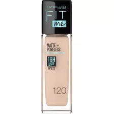 Base De Maquillaje Fit Me Matte Maybelline Tono 120 Classic Ivory