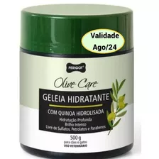 Geléia Hidratante Olive Care Veggie 500ml Perigot Cães Gatos