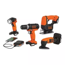 Kit Ferramentas 4 Em 1 12v Black & Decker Bdck502c1-b3