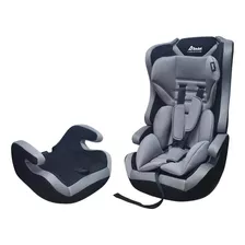 Autoasiento Booster D Bebe Maxi 2 En 1 Color Gris Claro