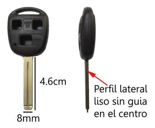 Carcasa Llave Control Lexus Es300 Ls400/430 Lx450/470 Sc300+ Foto 2