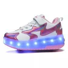 Zapatillas Deportivas Niño Y Niña Recargables Con Luces