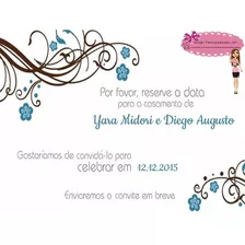 Save The Date - Reserve A Data De Casamento Ou Aniversário