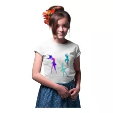 Playera De Niña De Bailarinas De Ballet/danza De 2 A 4 