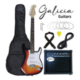 Combos Guitarras Eléctricas Galicia/sunburst/amplifi20w/forr