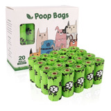 Caja 20 Rollos Biodegradables Para Mascotas Bolsas PopÃ³