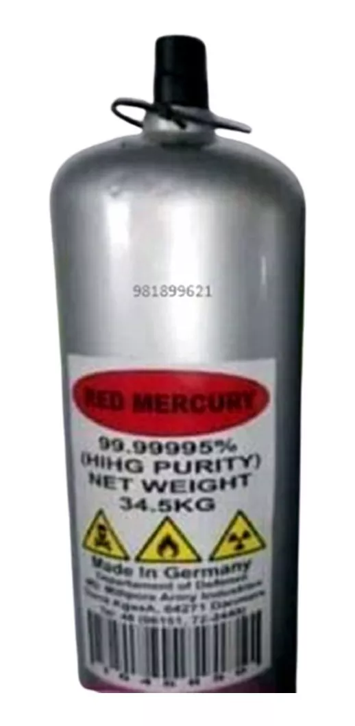 Mercurio Rojo X 34.5 Kg