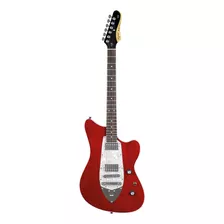 Guitarra Tagima Brasil Rocker Cosmos Transparent Red