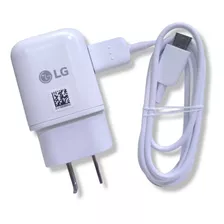 Turbo Cargador LG Cable Tipo C 5v 9v/1.8a Original V20 G5 G6