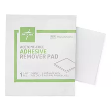 Pack 100un.pad Removedor De Adhesivo 3x6cm.medline Mds090855