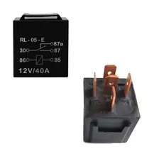 Rele Auxiliar Universal 5 Pinos 12v 40a 01 Unidade