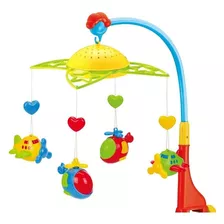 Mobile Eletrônico Infantil Musical Baby Style Helicoptero