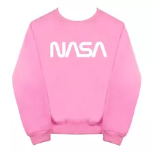  Sudadera Sin Gorro Nasa Universo Rosa Pink Regalo Moda