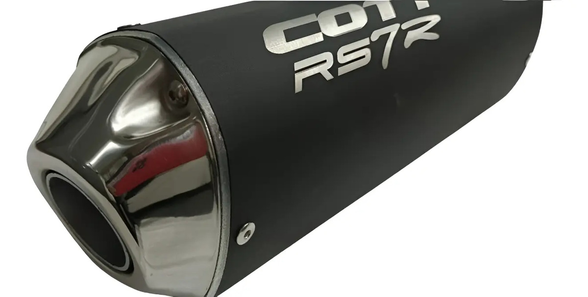 Caño De Escape Cott Rs7r Aluminio Honda Biz 125