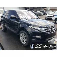 Sucata De Range Rover Evoque 2012 - Retirada De Peças