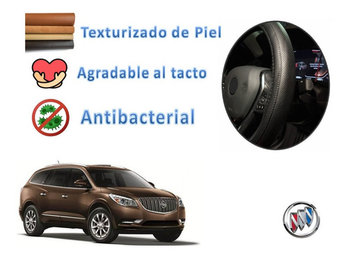 Funda Cubre Volante Piel Nuevo Buick Enclave 2013 A 2017 Foto 2